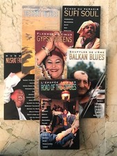 WORLD MUSIC ETNO FOLK, lotto di n.6 box CD doppi NETWORK, IN OTTIME CONDIZIONI!