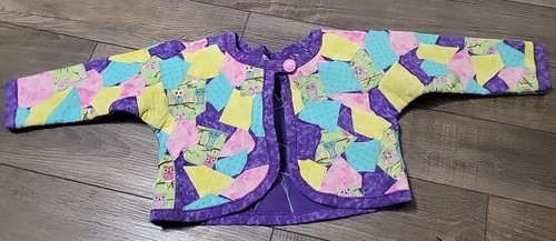 Giacca trapuntata patchwork