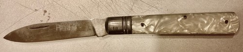 Couteau pliant ancien - couteau,