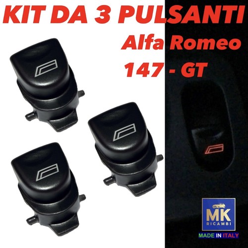 Kit pulsanti alzavetro - da,
