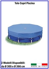 Telo di Copertura Piscina Rotonda per Copri Piscine Fuoriterra Copripiscina
