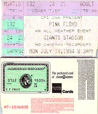 BIGLIETTO CONCERTO PINK FLOYD