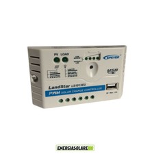 Regolatore di Carica 10A 12V Epever LS1012EU USB 5V/1.2A