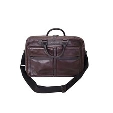Piquadro Dark Brown Leather