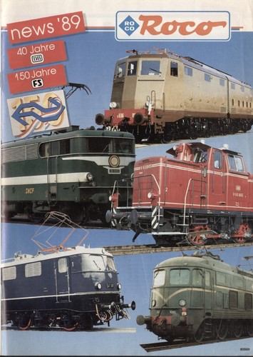 Catalogo roco news 1989 - news, ho