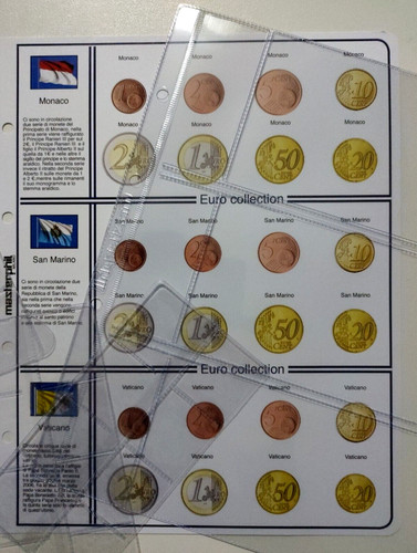 Pagina per monete euro - pagina,