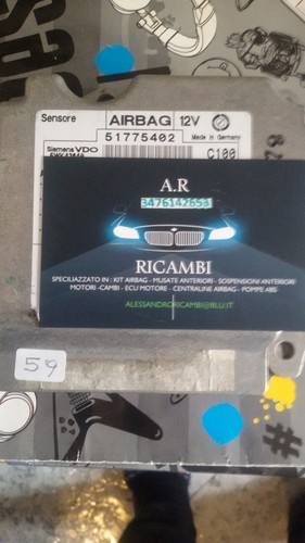 51775402 centralina airbag - centralina,