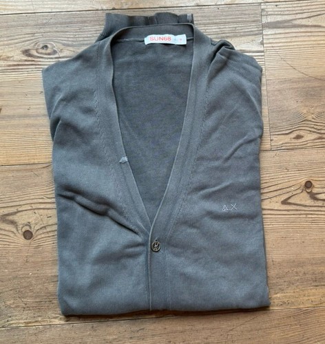 Sun cardigan grigio - cardigan, oliva