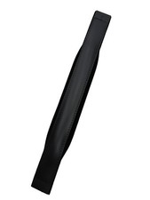 Manale imbottito in velluto e pelle nero per fisarmonica 80 bassi