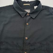 Quicksilver Waterman Collection Palme Uomo Comfort Fit Nero XL Hawaiano