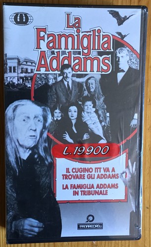 Vhs famiglia addams - la, il