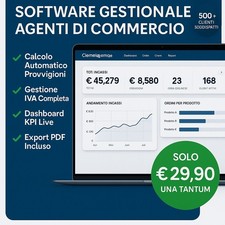 Software gestionale agenti - software, di