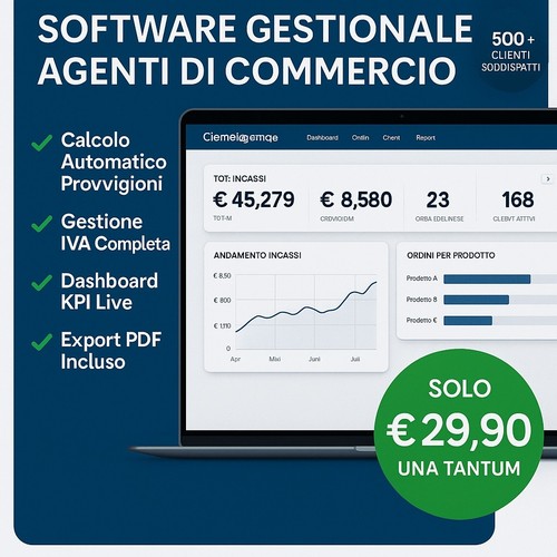 Software gestionale agenti - gestionale,