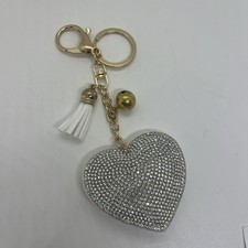 portachiavi cuore Bianco donna