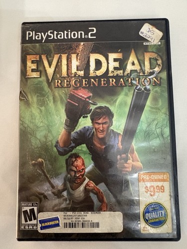Evil dead regeneration ps2 con - evil,