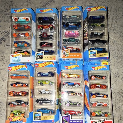 Hot wheels confezione auto - hot, 5
