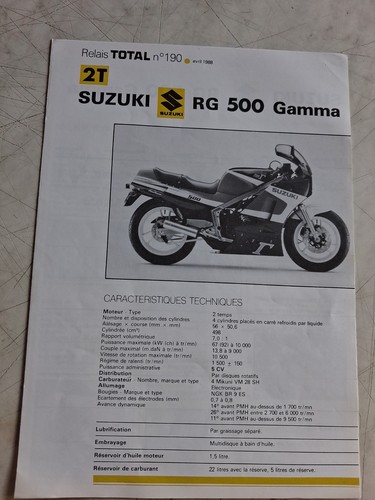Suzuki rg500 gamma 500 - suzuki,
