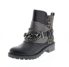 Guess Holanae Nero - Donna Scarpe Stivaletti Biker