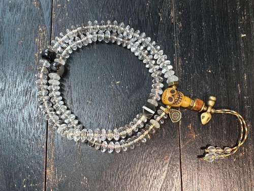 108 perle cristallo di - perle,