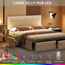 Letto matrimoniale moderno