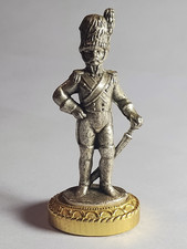 Statuina in metallo soldato