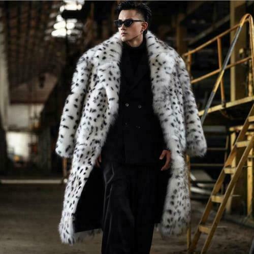 Cappotto uomo leopardato