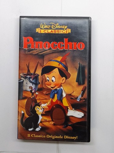 Pinocchio vhs m - -,