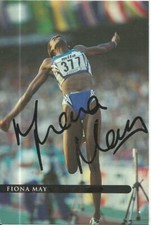 Fiona May - Biglietto