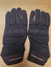 Guanti pelle/Tessuto moto Touch con protezioni protezioni sport Tucano Urbano M 