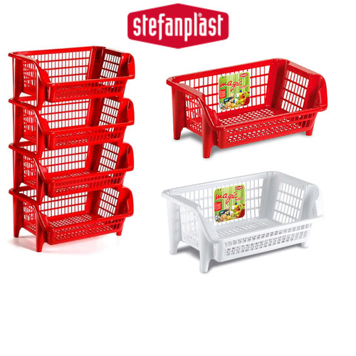 Contenitore impilabile cesta - contenitore,
