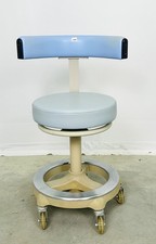 KaVo Sgabello Behandlerstuhl 3306 B Arbeitsstuhl Blu 3306B Dentista Testato