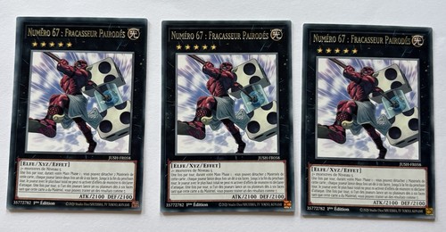 Lot 3x numéro 67 - lot,