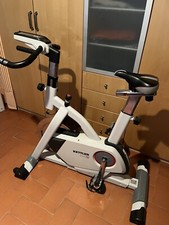 spin bike Kettler Giro S, bianca con coprisella in gel