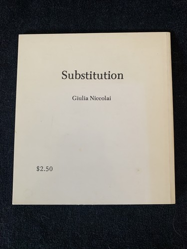Substitution giulia - by,