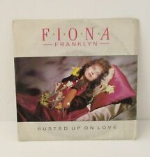 FIONA FRANKLYN BUSTED UP ON