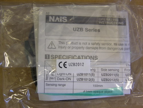 Nais panasonic ubz2012 - nais, /
