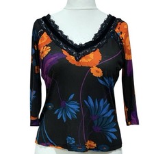 Camicetta donna Dolce Gabbana floreale taglia L 