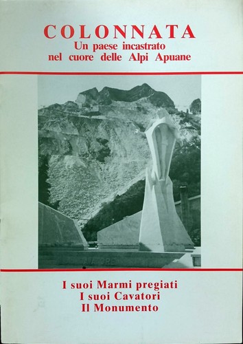 Libro opuscolo colonnata - libro, un