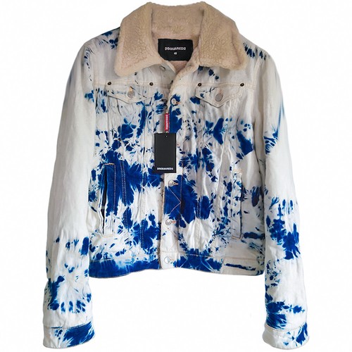 Giacca jeans dsquared2 tie - di,