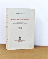 ENRIQUES - MEMORIE SCELTE DI GEOMETRIA - VOL III° - 1911/1940 - 1° EDIZ. - 1966