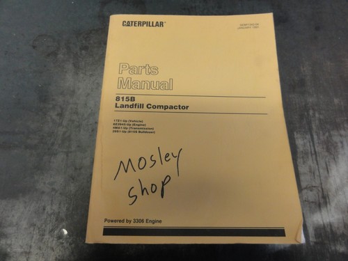 Manuale ricambi compattatore