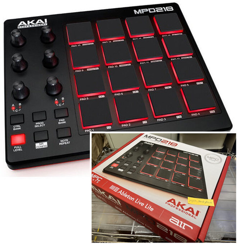 Akai mpd218 controller - akai,