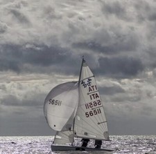 Deriva regata classe 420 -  deriva,