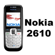 Nokia 2610 usato SOLO INGLESE NERO TASTI SBLOCCATO telefono cellulare vintage