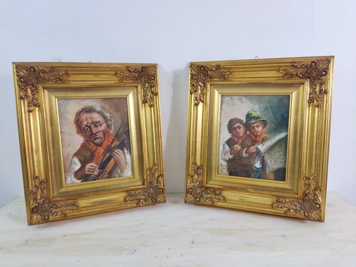 Cornici liberty con dipinti - cornici,
