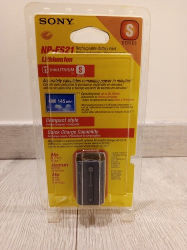 Sony fs21 genuine - np-fs21, official
