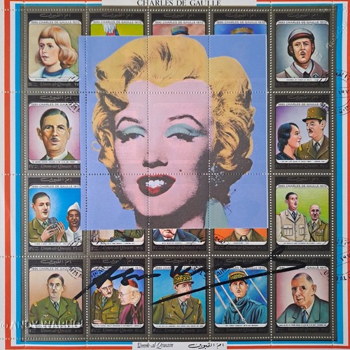 Foglio francobollo originale