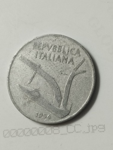 Moneta lire del - lire,