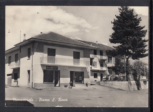 Cartolina monasterolo piazza - cartolina,