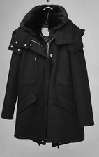 Zara Nero Studio Lana Parka